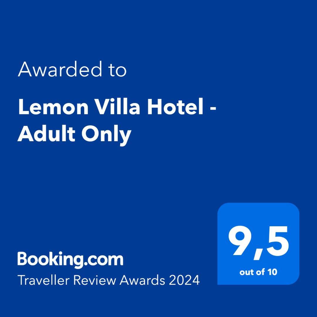 Lemon Villa Hotel - Adult Only Alanya Eksteriør bilde